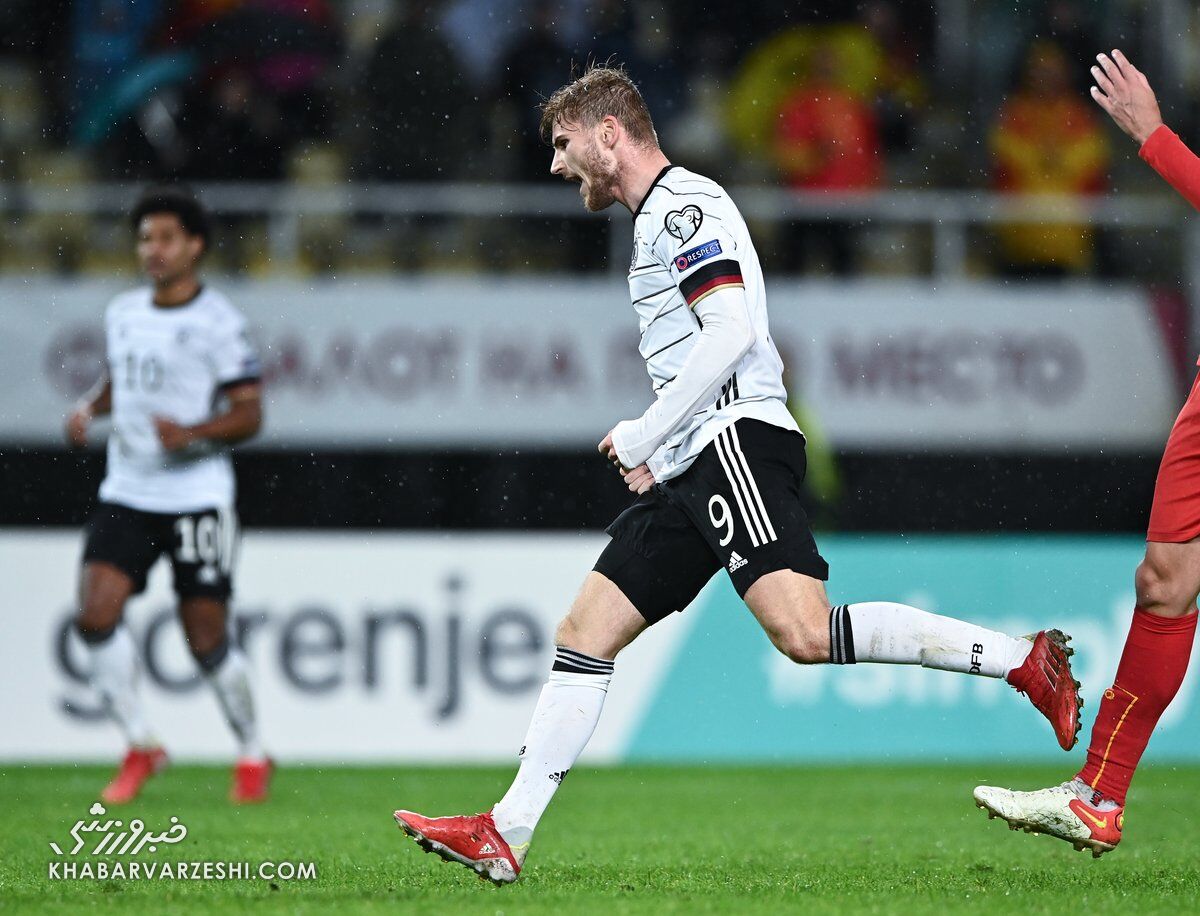 شادی گل ورنر؛ مقدونیه - آلمان