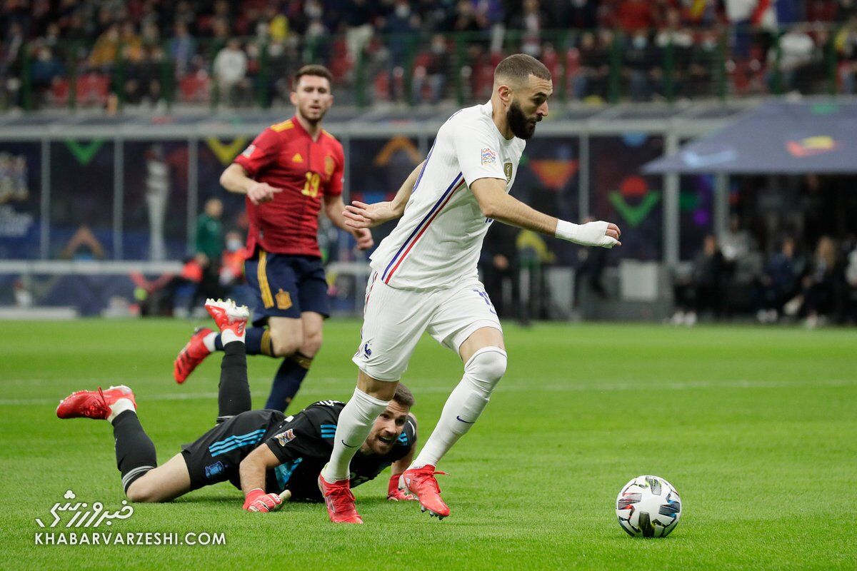 اسپانیا - فرانسه (فینال لیگ ملتهای اروپا 2021)