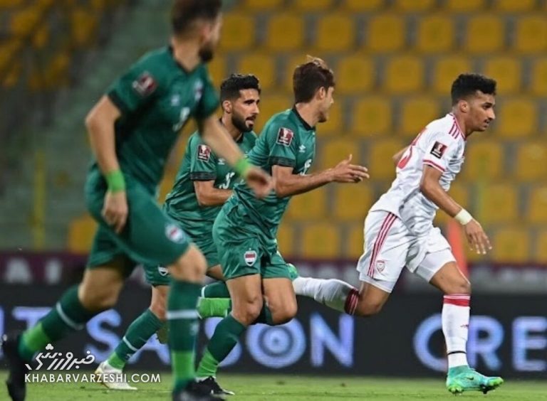 امارات ۲ – عراق ۲/ کامبک عراقیها در خاک امارات ناتمام ماند