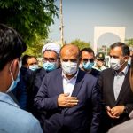 بازدید وزیر راه از شهرهای جنوب استان بوشهر