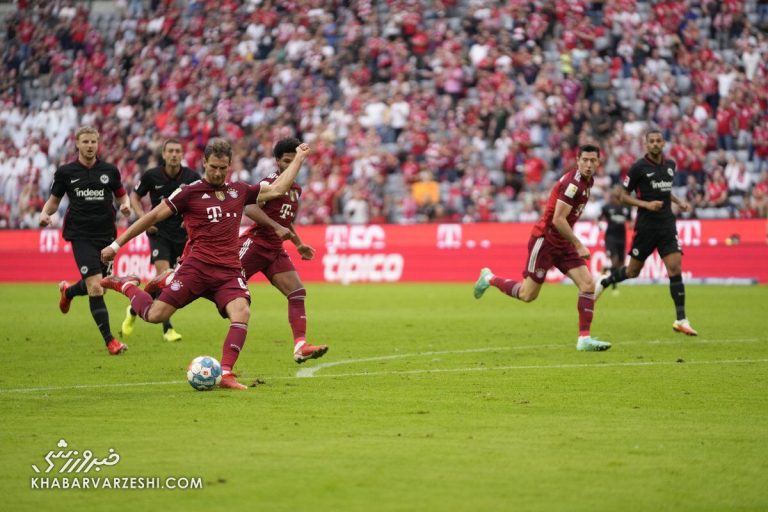 بایرن مونیخ ۱ – فرانکفورت ۲/ اولین شکست فصل باواریایی‌ها