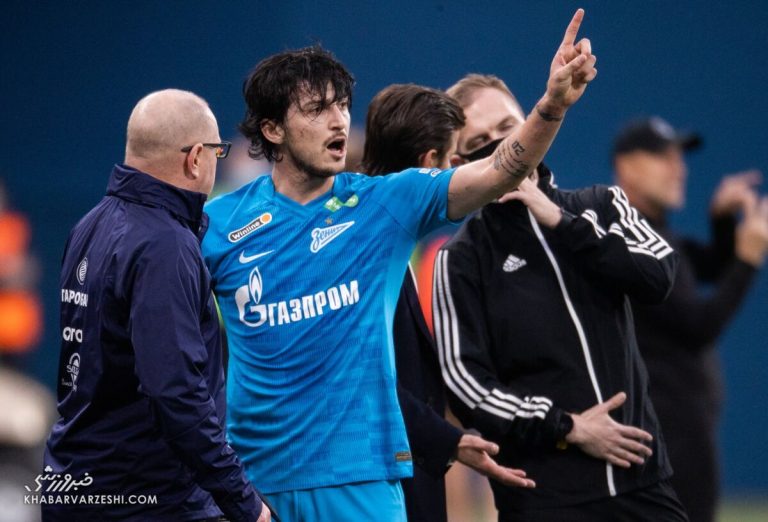 ببینید| محرومیت سنگین سردار آزمون به خاطر این صحنه/ کمیته انضباطی روسیه ورود کرد