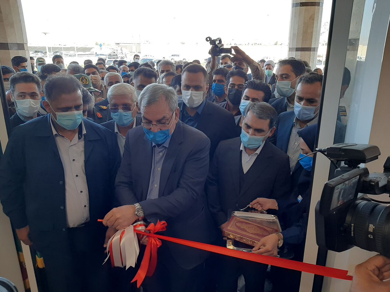 بیمارستان امام حسین(ع)تربت حیدریه با حضور وزیر بهداشت افتتاح شد