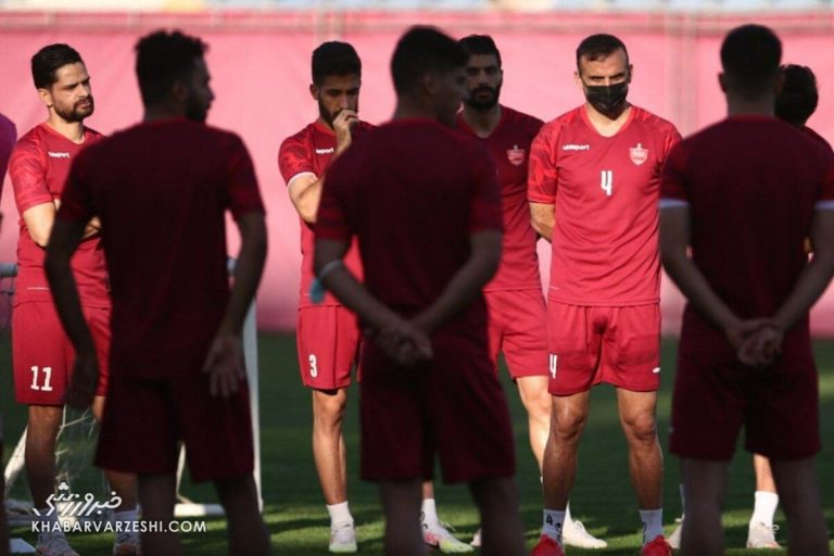 تصاویر| بحران اصلی گل محمدی/ ۳ ستاره دور از تمرینات پرسپولیس