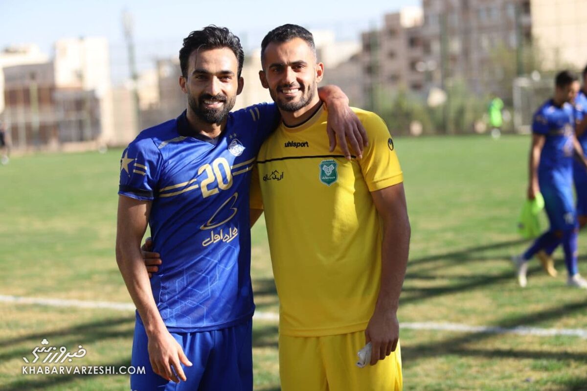 تصاویر| برخورد گرم پرسپولیسی های سابق با استقلالی ها