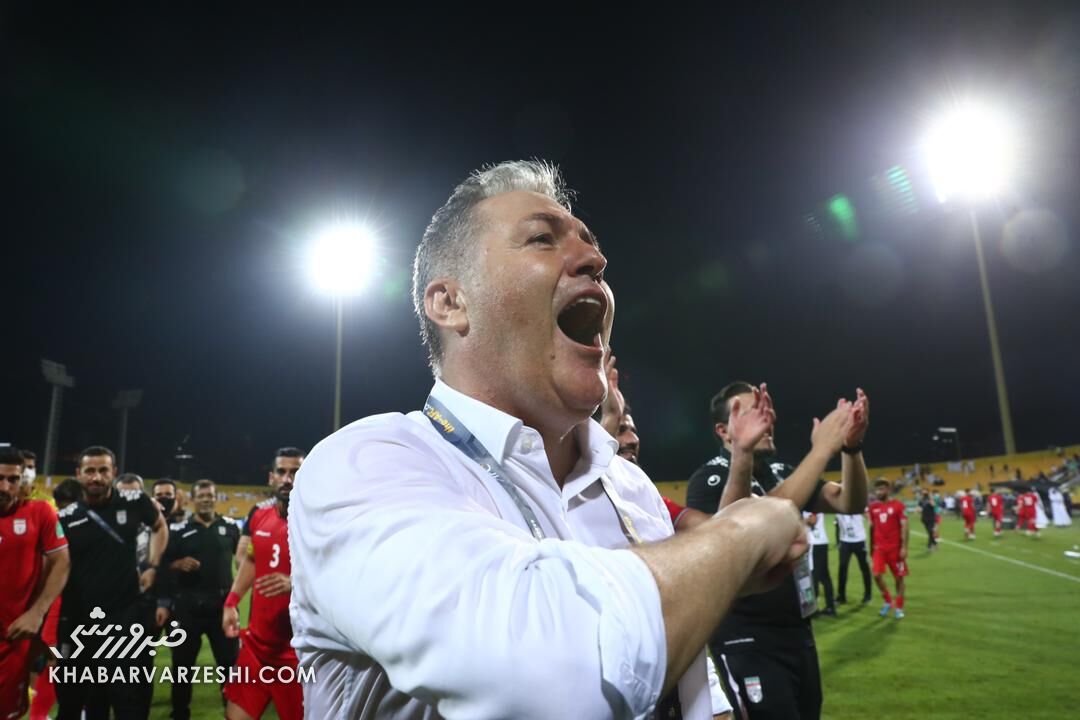 تصاویر شادی دراگان اسکوچیچ به سبک کارلوس کی‌روش!