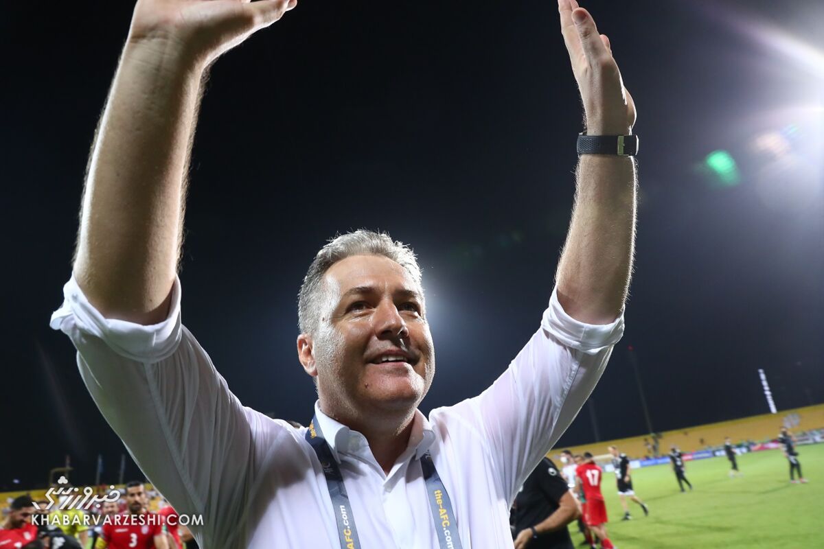 تصاویر شادی دراگان اسکوچیچ به سبک کارلوس کی‌روش!