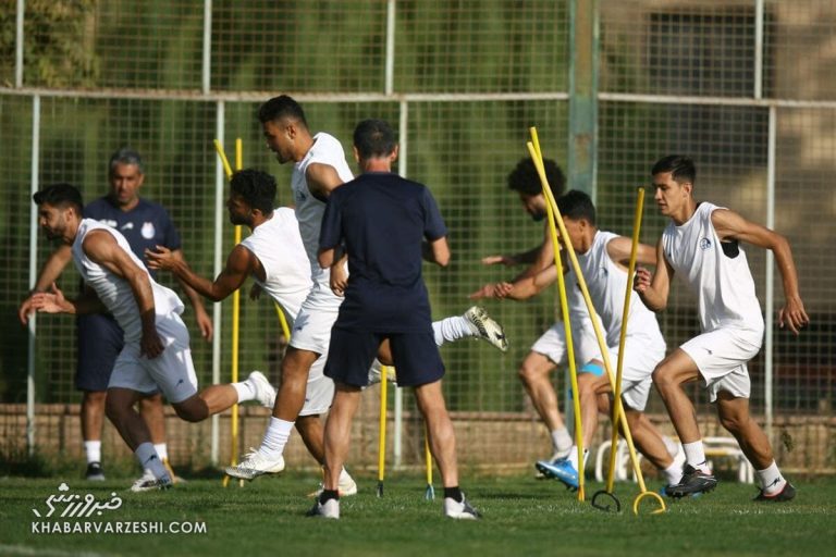 تمرین استقلالی‌ها زیر نظر مجیدی و گابریله پین/ نادری به جمع آبی‌پوشان برگشت