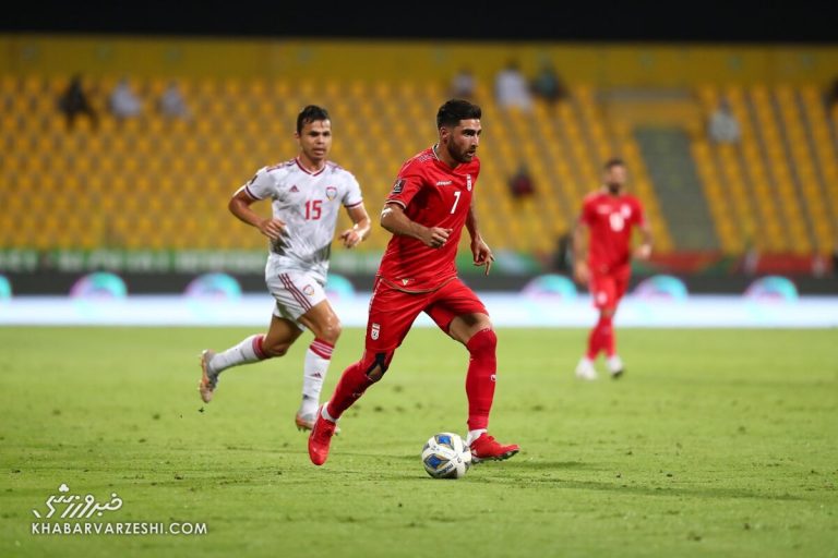 جهانبخش:‌ نزدیک بود کارت قرمز کارمان را سخت کند/ بازی در امارات همیشه سخت است