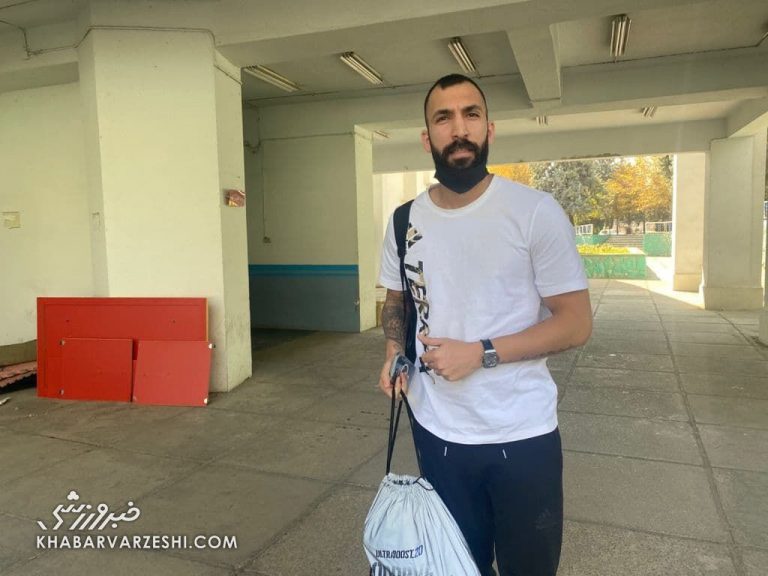 حضور خرید جدید استقلال در تمرین