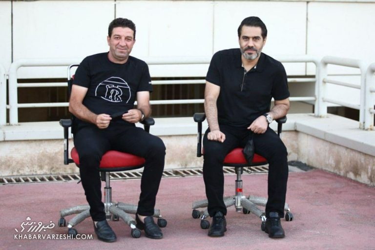 حضور یک مهمان ویژه در تمرین پرسپولیس