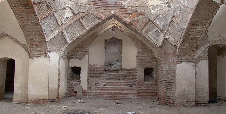 حمام تاریخی  خواجه نصیر مراغه را بی‌توجهی تخریب می‌کند + تصاویر