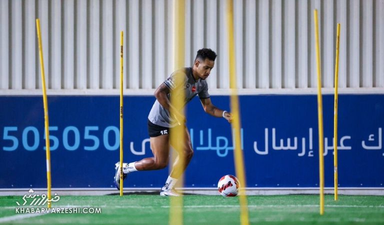 ستاره الهلال آماده بازی با پرسپولیس شد