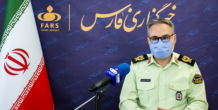 سردار بهدانی فرد: نیروی انتظامی تاکنون ۲۳ هزار یزدی را واکسینه کرده است