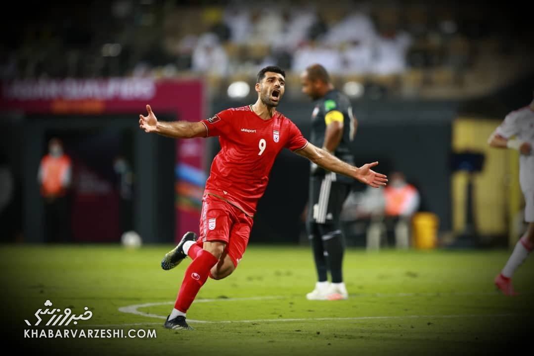 عکس| شلیک طارمی به قلب امارات