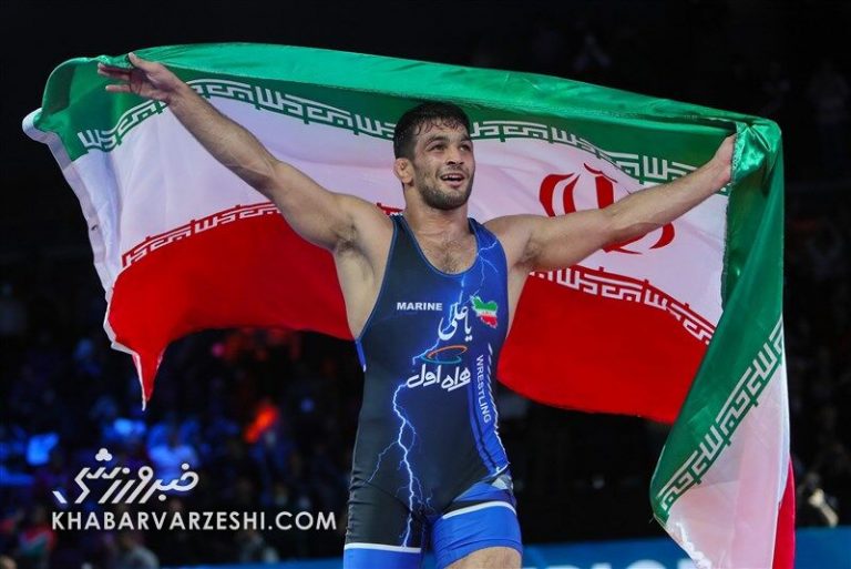 عکس| پیام مهم حسن یزدانی برای مردم ایران پس از شکست دادن تیلور