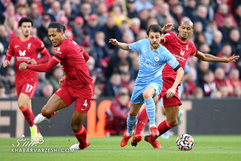 لیورپول ۲ – منچسترسیتی ۲/ نبرد بزرگ آنفیلد پیروز نداشت