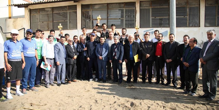نائب قهرمانی نماینده تبریز در  والیبال ساحلی کارگران کشور