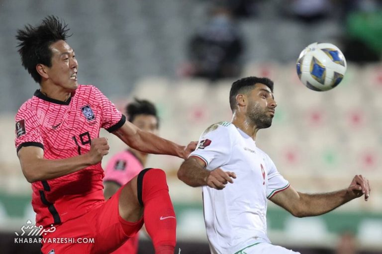 ویدیو| برخورد ضربه مهدی طارمی به تیر دروازه کره جنوبی