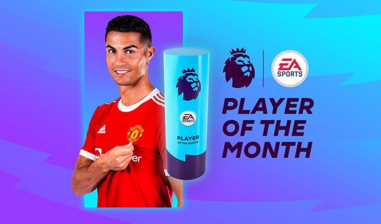 ویدیو| کریستیانو رونالدو بازیکن ماه لیگ برتر انگلیس