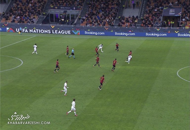 چرا گل فرانسه به اسپانیا آفساید نبود؟/ صحت گل تأیید شد