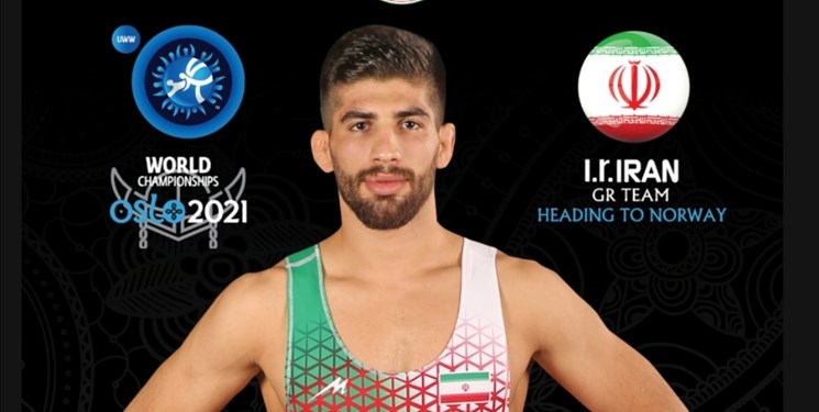 طلای پیکارهای کشتی فرنگی نظامیان جهان بر گردن مختاری