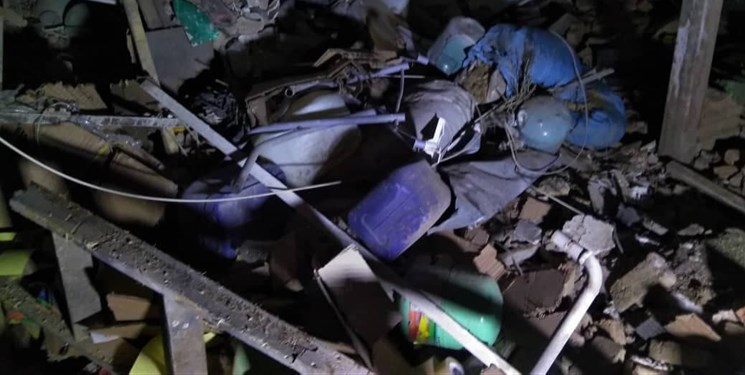 انفجار ساختمان در محله قلعه مرغی تهران جان دو نفر را گرفت