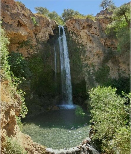 آبشار روستای آبگرم کلات نادری در فهرست میراث طبیعی ملی ثبت شد