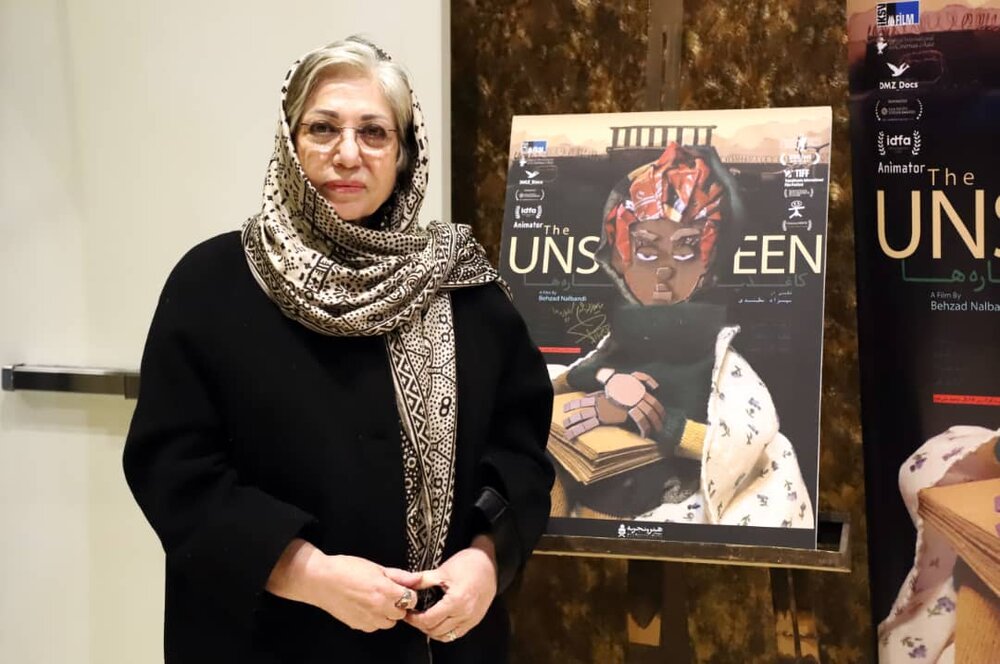 آغاز اکران مستند-انیمیشن «کاغذپارهها» با حضور رخشان بنیاعتماد و باران کوثری