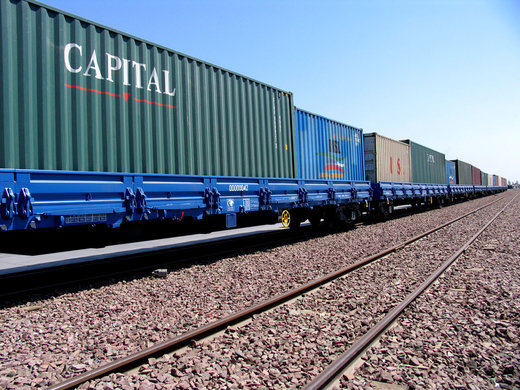 افزایش ۳۸ درصدی حمل و نقل بین‌المللی توسط راه آهن آذربایجان