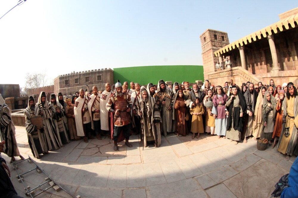 بازدید رئیس صداوسیما از پشت صحنه سریال «سلمان فارسی»