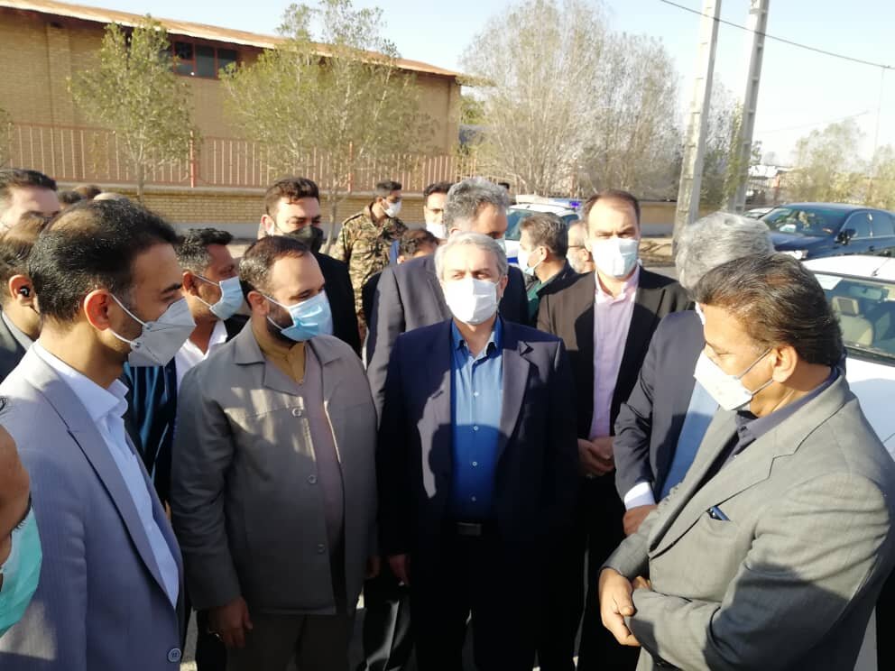 بازدید وزیر صمت از شهرک صنعتی آبادان بازدید وزیر صمت از شهرک صنعتی آبادان