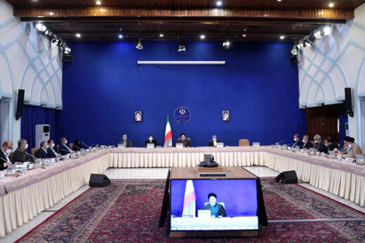 بی اعتنایی وزیر به رعایت پروتکل های ضدکرونایی در جلسه با رئیسی /  عکس