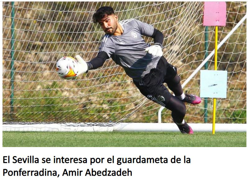 تیم مطرح اسپانیا به دنبال عابدزاده/عکس