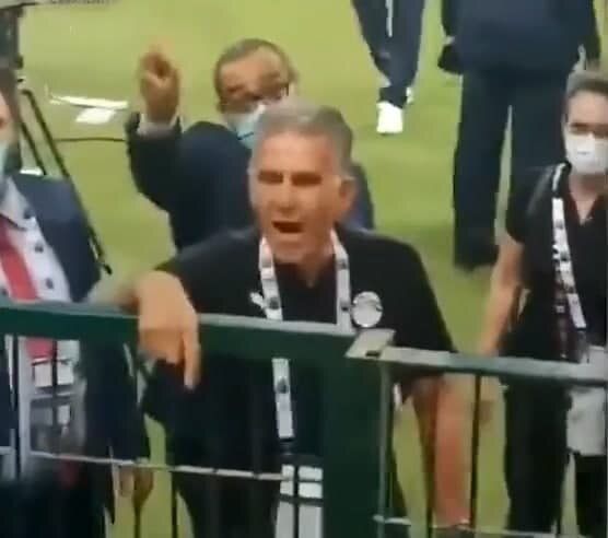 درگیری کیروش با هوادار مصر/عکس