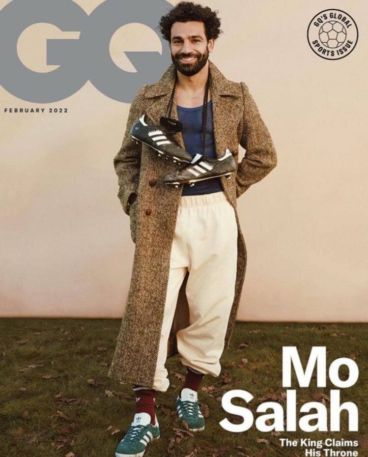 عکس‌های تبلیغاتی بامزه محمد صلاح برای آدیداس/عکس