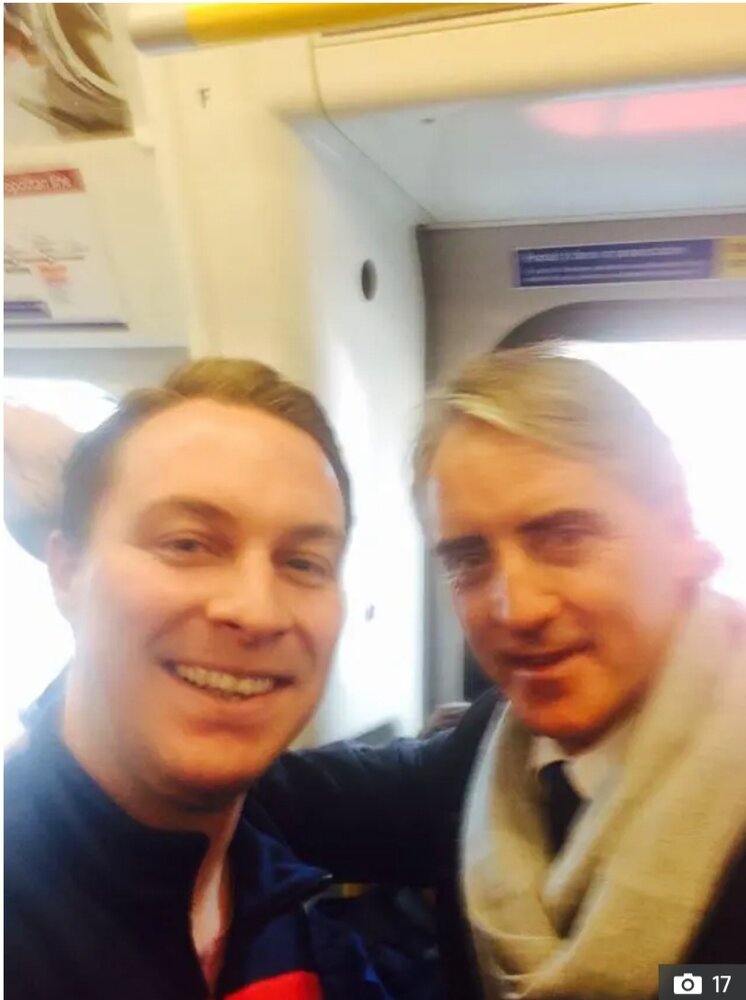 فوتبالیست‌های مطرح جهان در مترو/عکس