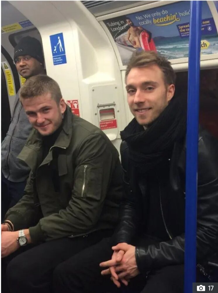 فوتبالیست‌های مطرح جهان در مترو/عکس