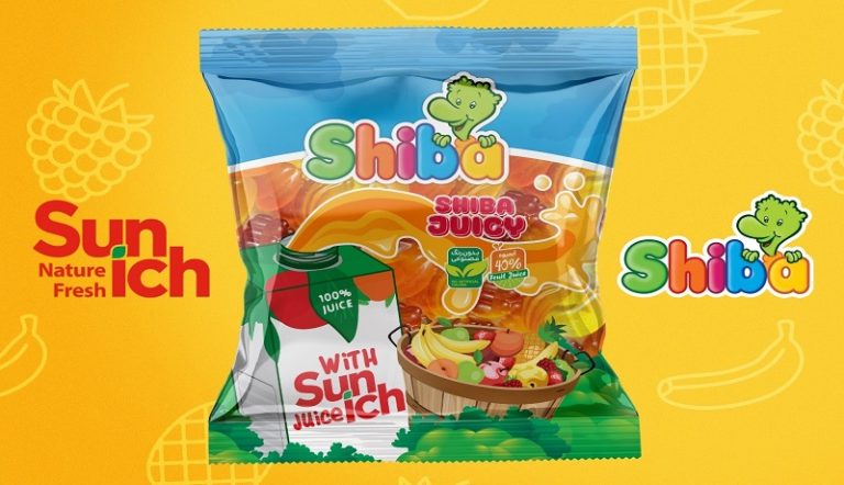 پاستیل شیبا-سن‌ایچ؛ محصول برندینگ مشترک “شیبا” و “سن‌ایچ”