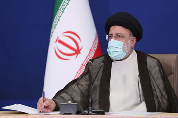 پیام تسلیت رئیسی 