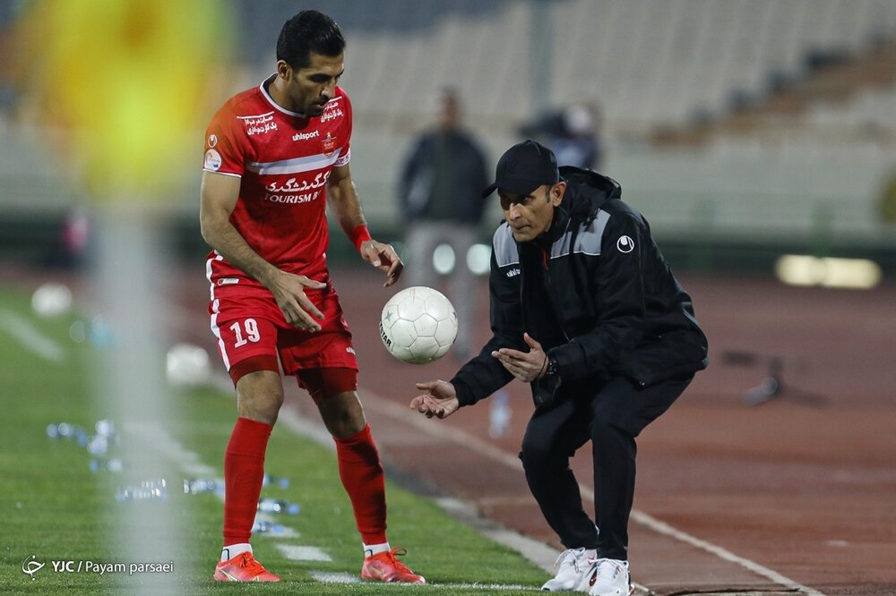 گلمحمدی از بازی فجر بُل گرفت!/عکس