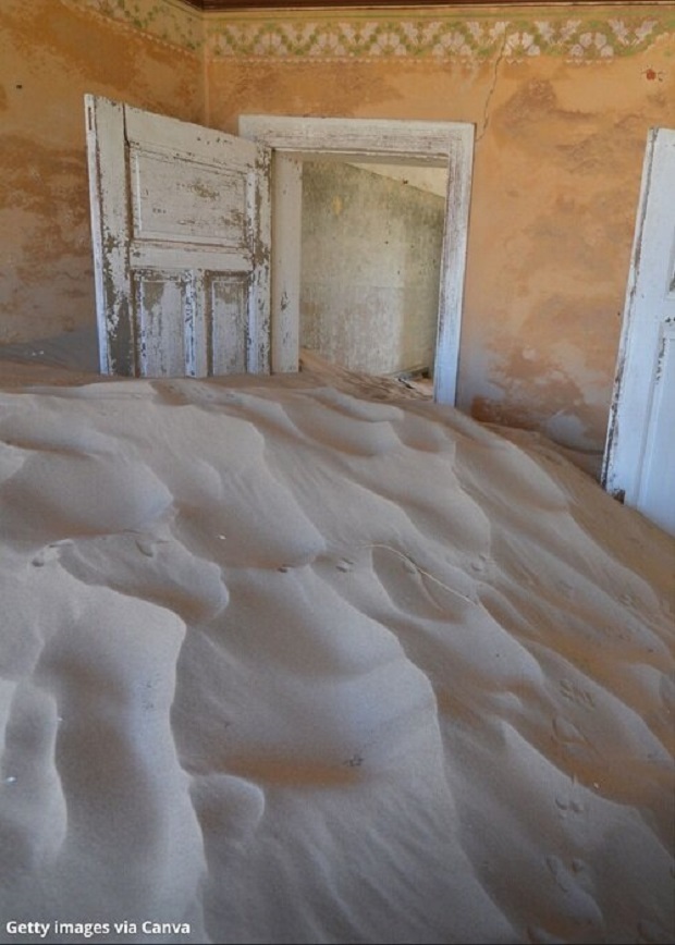 کولمانسکوپ، نامیبیا Kolmanskop