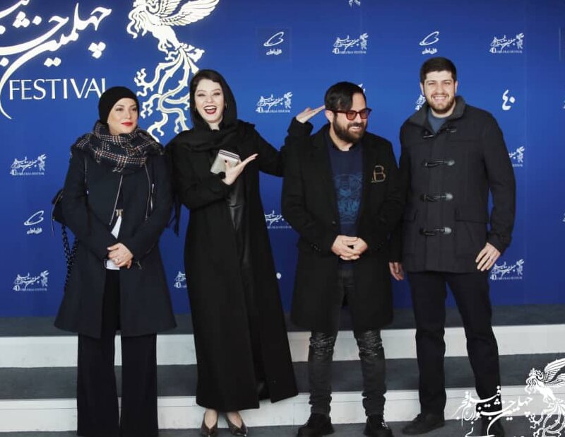 تیپ خاص طناز طباطبایی و هومن سیدی در برج میلاد / عکس