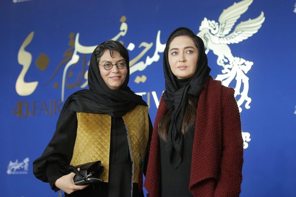 تیپِ سادهِ نیکی کریمی در جشنواره فیلم فجر/ عکس