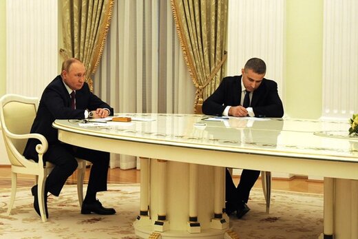 شباهت دیدار پوتین و نخست‌وزیر مجارستان با دیدار رئیسی/عکس