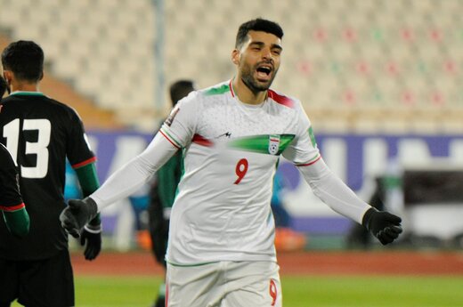 طارمی بهترین بازیکن ایران و امارات
