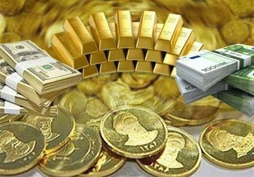 قیمت طلا، سکه و ارز ۱۴۰۰.۱۱.۲۵/ بازار طلا و سکه ریزشی شد