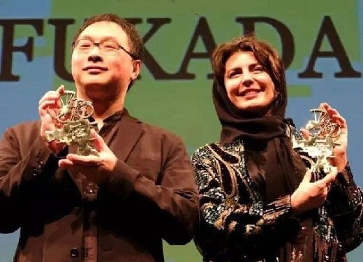 لیلا حاتمی، جایزه دوچرخه طلاییِ جشنواره وزول را دریافت کرد