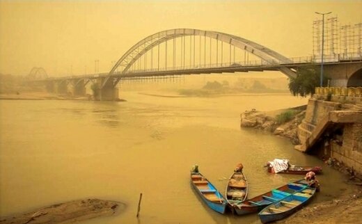 هشدار زرد گردوخاک در خوزستان