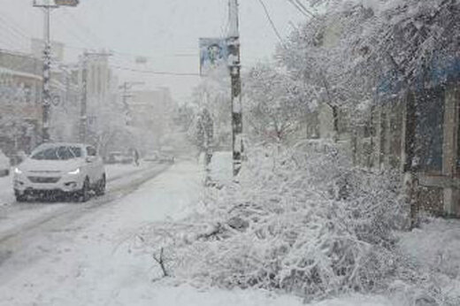 پیش بینی بارش برف در غرب و جنوب استان اصفهان